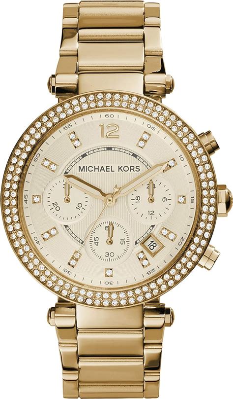 michael kors parker gold-tone watch store style mk5354